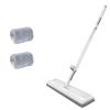 Большая 42см плоская швабра, самоочищающаяся, с 360° вращающейся головкой, швабра для пола из микрофибры, ленивая, не требующая ручной стирки, швабра для плавающей уборки пола, бытовые инструменты для уборки