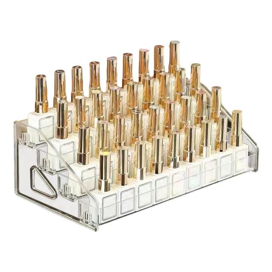 Органайзер для лака для ногтей, акриловая стойка для дисплея, прозрачный дизайн, многоцелевой органайзер для солнцезащитных очков, держатель для эфирных масел