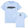 Wild Tees Men Women Clothing Short Sleeve Cotton Summer Soft T-shirt Design Graphic Print Tshirts Tops