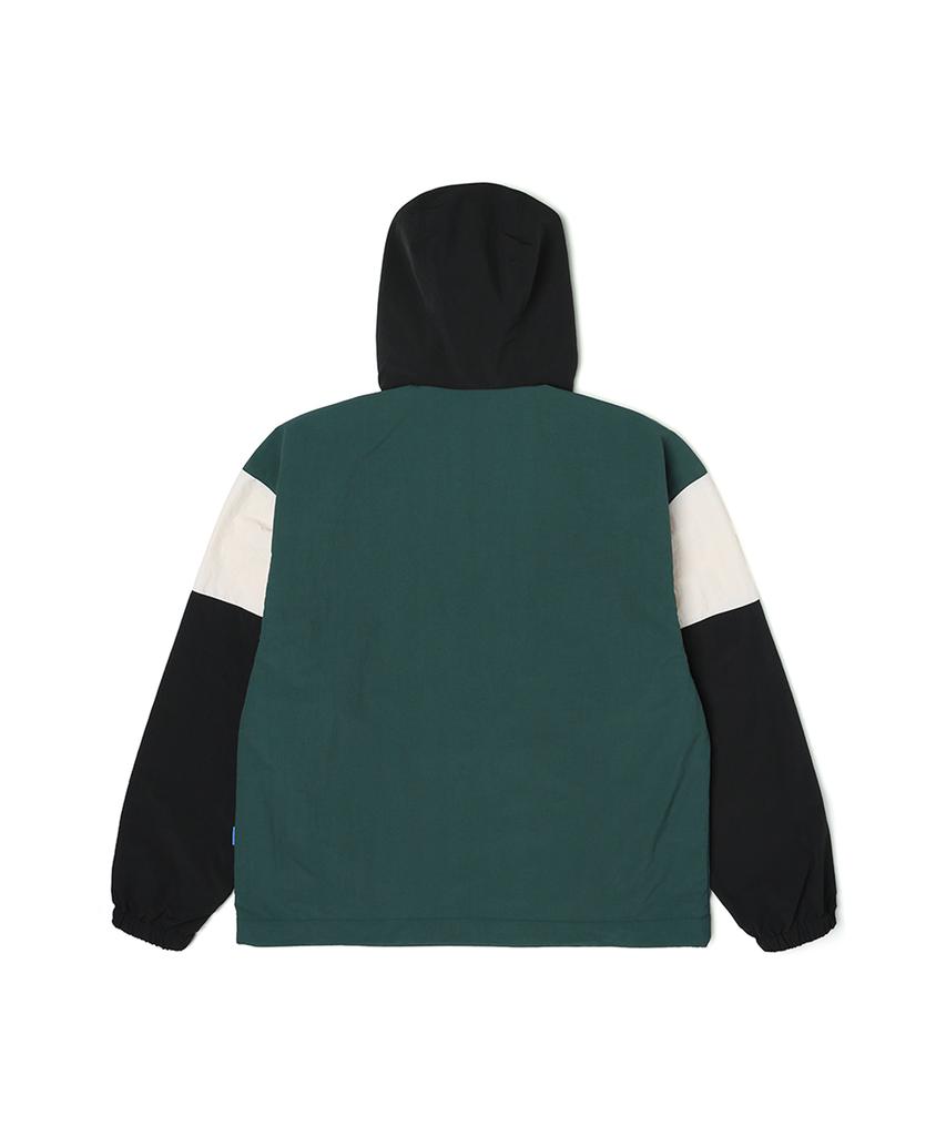 Мужской анорак с капюшоном UCLA Colorblock [Темно-зеленый](Uz8Uj10_68)