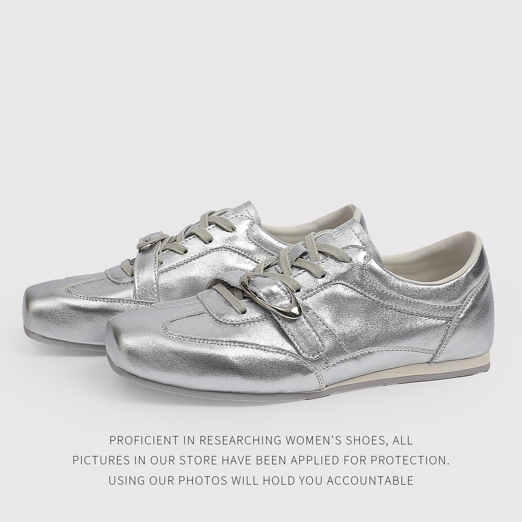 Distribution - First Layer Cowhide Sheepskin Inner Retro German Training Shoes Women'S Scalp Surface Single Shoes Versatile Mary Jane Ballet Style