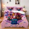 Постельное белье K-Pop Demon Hunters для фанатов, детей, машинная стирка, прочное, размеры кинг, квин, твин для K-pop девушек, домашний декор для спальни