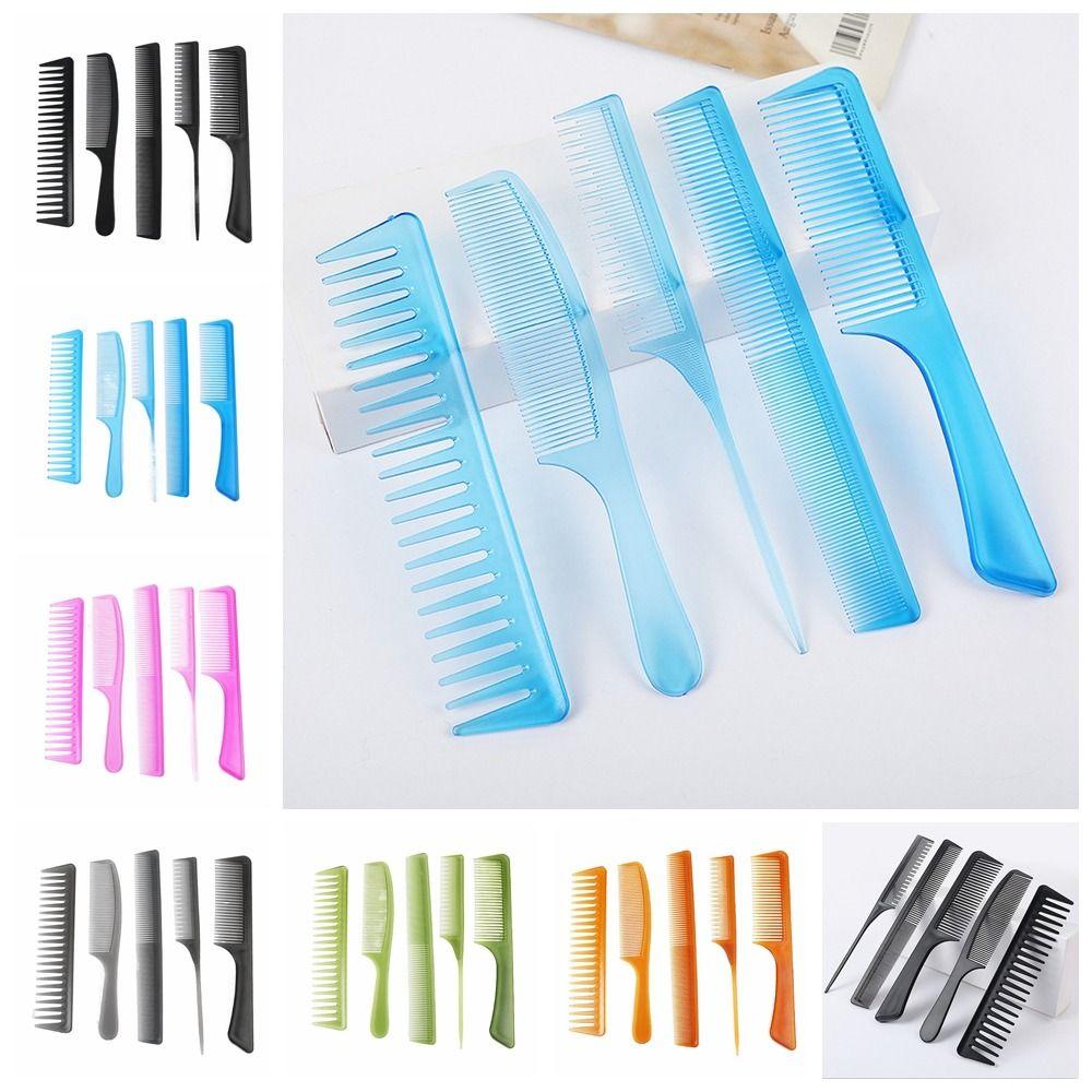 5 шт./компл. Многофункциональный набор для стрижки волос, набор для макияжа, антистатические расчески для волос, салон