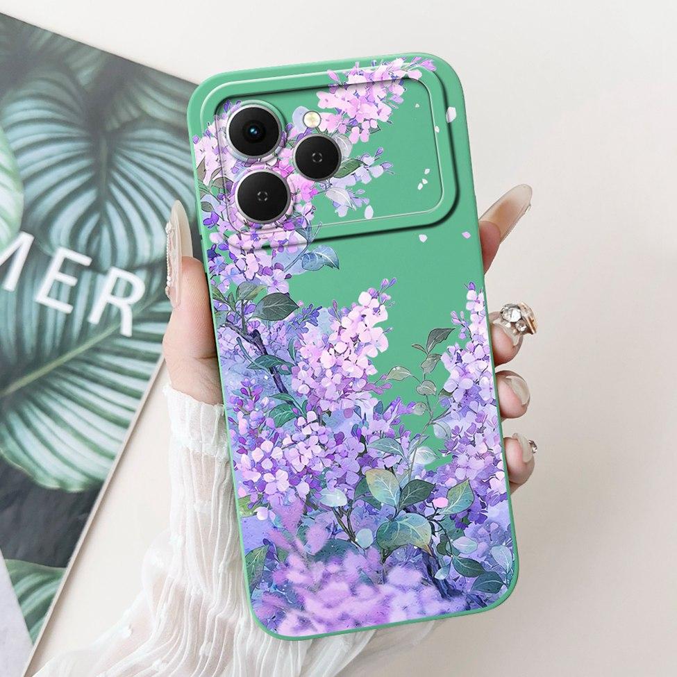 Чехол-крышка для Tecno Spark 40 Силиконовый Милый Мультяшный Модный Роскошный Забавный Крутой Расписной Чехол для Телефона Для Tecno Spark 40 Задняя Крышка