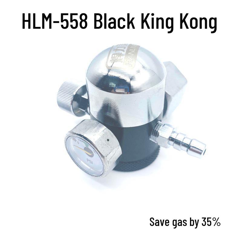 Weldforce Argon Arc Welding Regulator: Energy-Saving, Gas-Saving, Drop-Proof, Explosion-Proof Meter with Pressure Reducing Valve and Gauge.