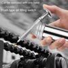 80cc Capacity 1000PSI Output Pressure Oiler Mini Bicycle Grease Gun Machine Handheld High Pressure Oiler Hand Tools Repair Tools