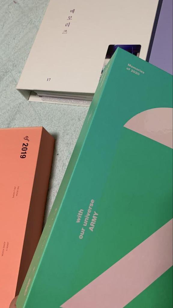 [USED] BTS memories 2017 2018 2019 2020