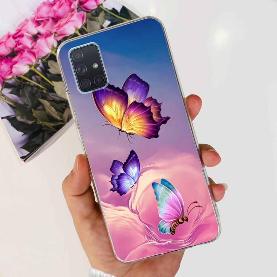 For Samsung Galaxy A31 A41 A51 A71 Case Cute Fashion Painted Cover Soft TPU Phone Case For Samsung A31 A41 Galaxy A51 A71 Bumper