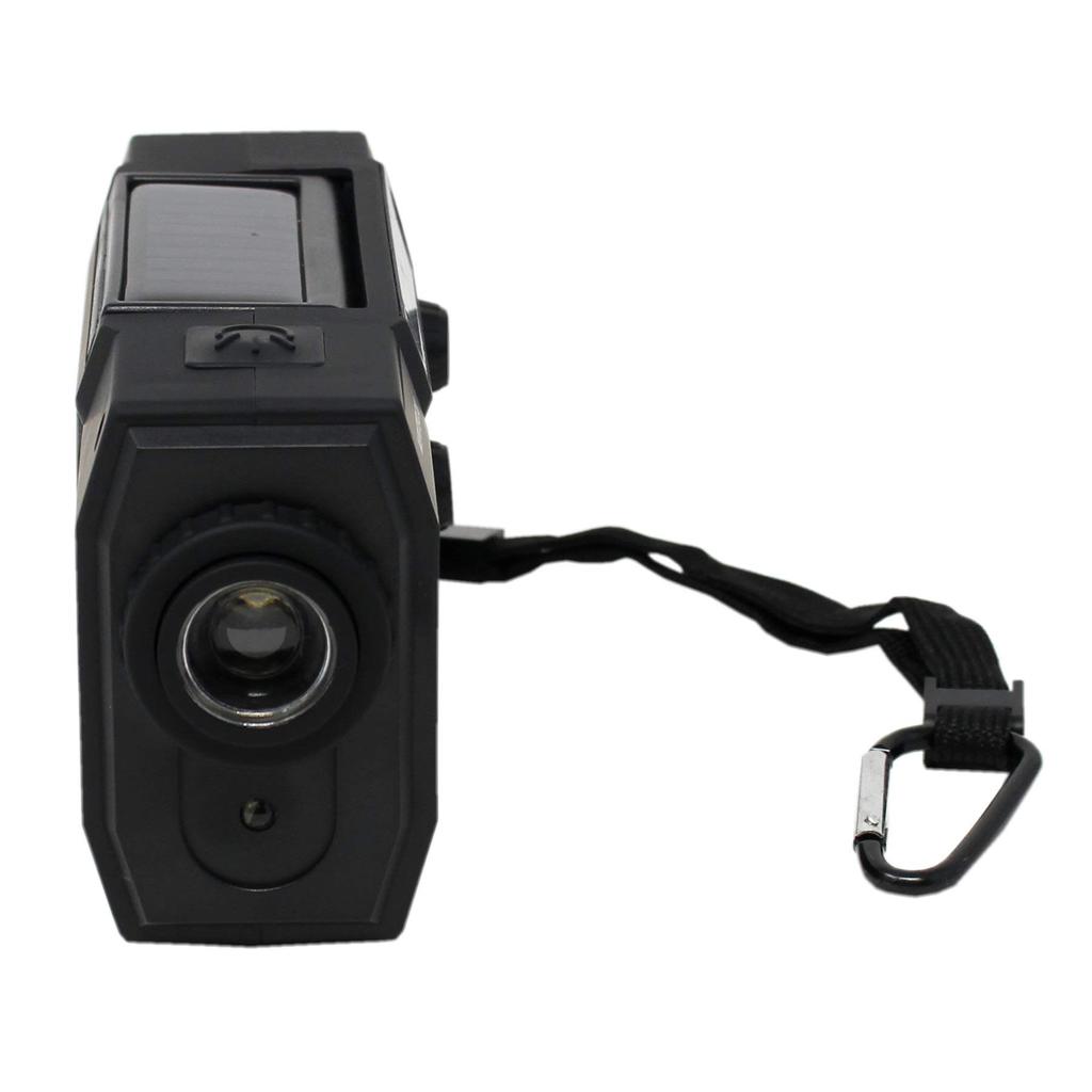 WINTECH Charging Radio Light Mobile Charging USB Black Drip-proof Hand-cranked (dry Battery/rechargeable Battery) (Type C/Micro Compatible)