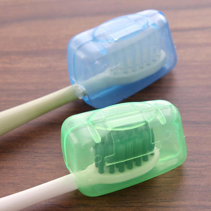 5x Plastic Toothbrush Caps Dustproof Head Covers For Tooth Brush Electric Toothbrush Head Protection For Traveling School Church