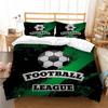 Лидер продаж, комплекты пододеяльников с 3D-принтом, комплект постельного белья с 3D-принтом, домашний текстиль для футбола, высококачественный полиэстер, пододеяльник, детское покрывало одного размера