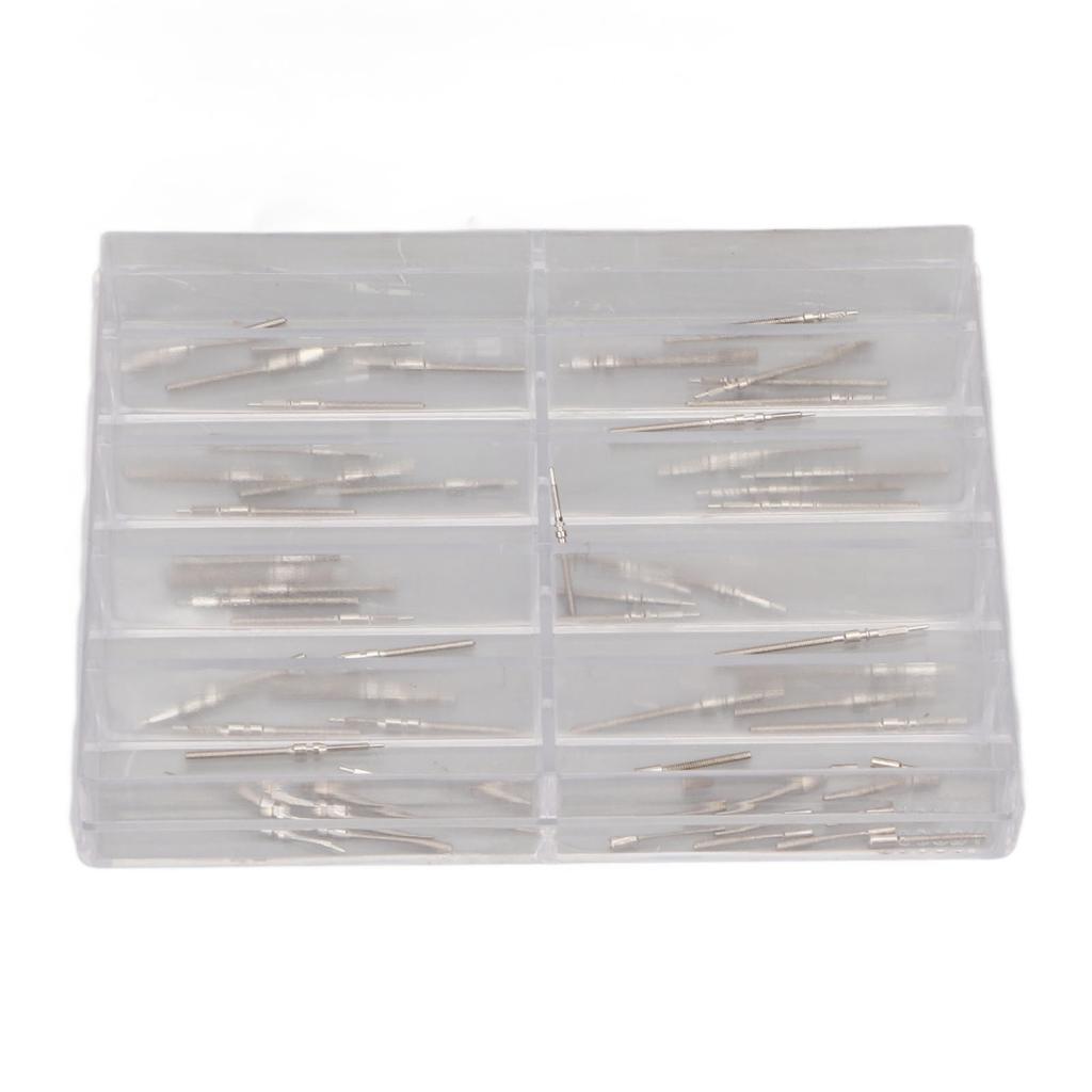 Watch Winding Stems Stainless Steel Wristwatch Extension Rod Bar Set for 2824 2836 2846 Movement