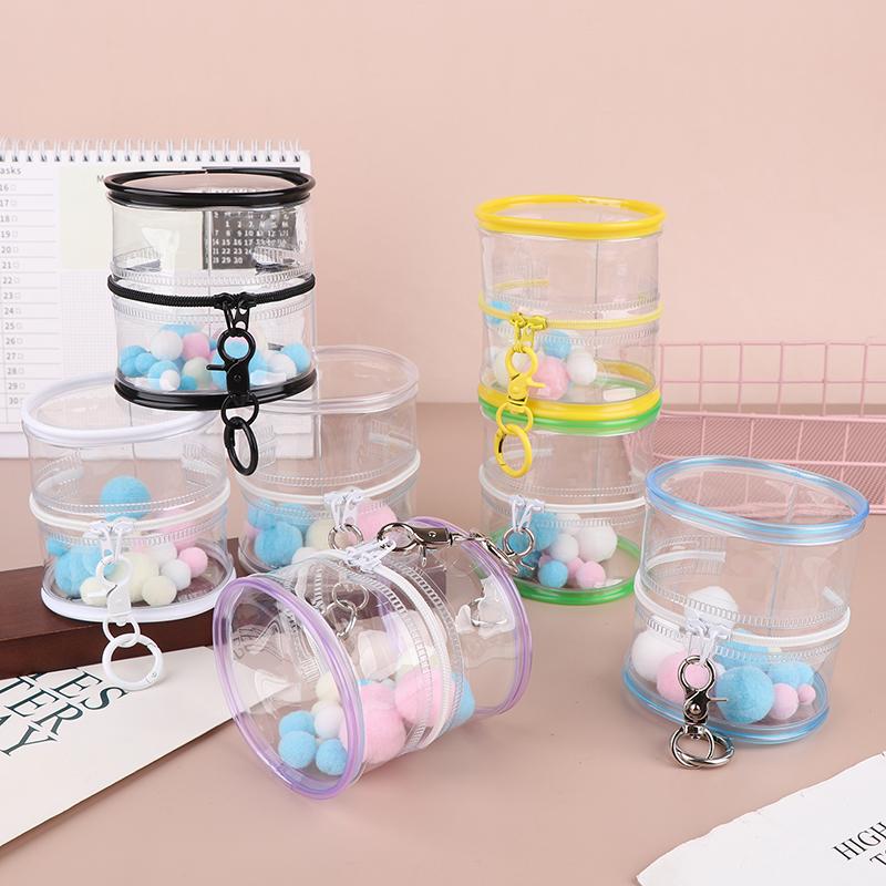 Плюшевая сумка для куклы, прозрачная хлопковая кукла из ПВХ, прозрачная сумка для дисплея, прозрачный чехол для хранения аниме, мультяшных кукол