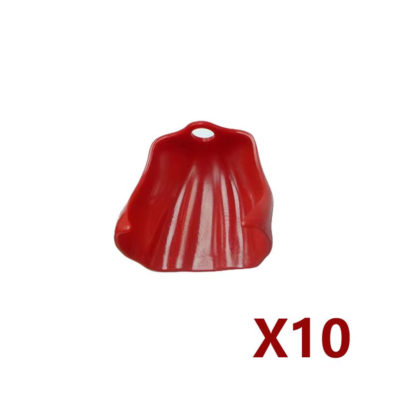 Конструктор MOC Средневековый Рыцарь Римский Солдат Аксессуар Шлем Головной убор Огненное Перо Щит Черный Орел Королевский плащ Кирпичная Игрушка