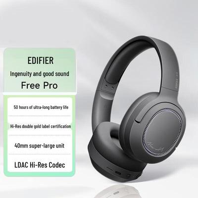 Edifier Free Pro Активные Bluetooth-наушники с шумоподавлением, Hi-Res, накладные
