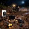 Светодиодный фонарь Baja Light двухцветный, на батарейках, с громким звуковым сигналом, для универсального электровелосипеда/велосипеда