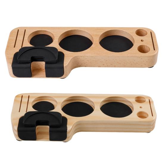 Coffee Tamper Holder Stand Espresso Distributor Mat Rack 51mm 53mm 58mm Coffee Portafilter Holder Coffee Maker Tool Accessories Barista Gift