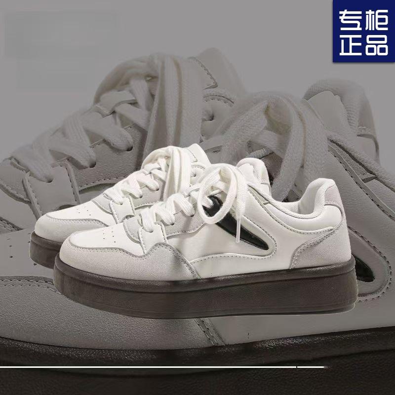 2025 Spring New Women's Shoes Board Shoes Versatile Little White Shoes Breathable Casual Fashion Shoes Campus Platform Sports Shoes
