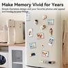 1/6pcs Acrylic Fridge Magnetic Picture Frame Magnetic Transparent Phots for Fridge Locker and Wall Decoration