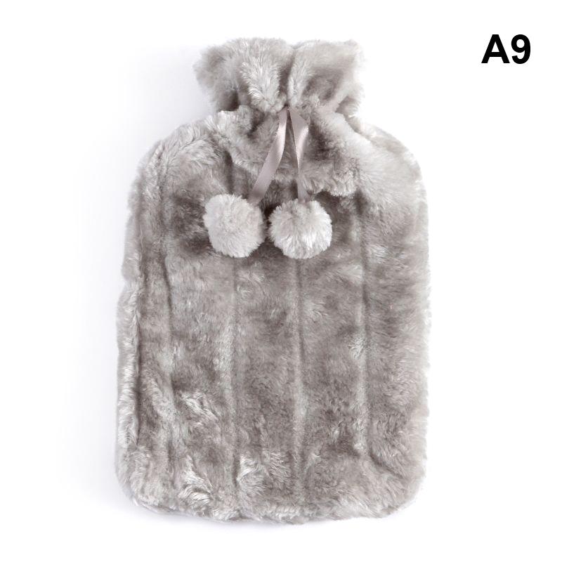 Большой чехол для бутылки с водой объемом 2 л, мягкий, имитация плюша, милый чехол для бутылки с водой, помогает сохранить герметичность сумки с водой