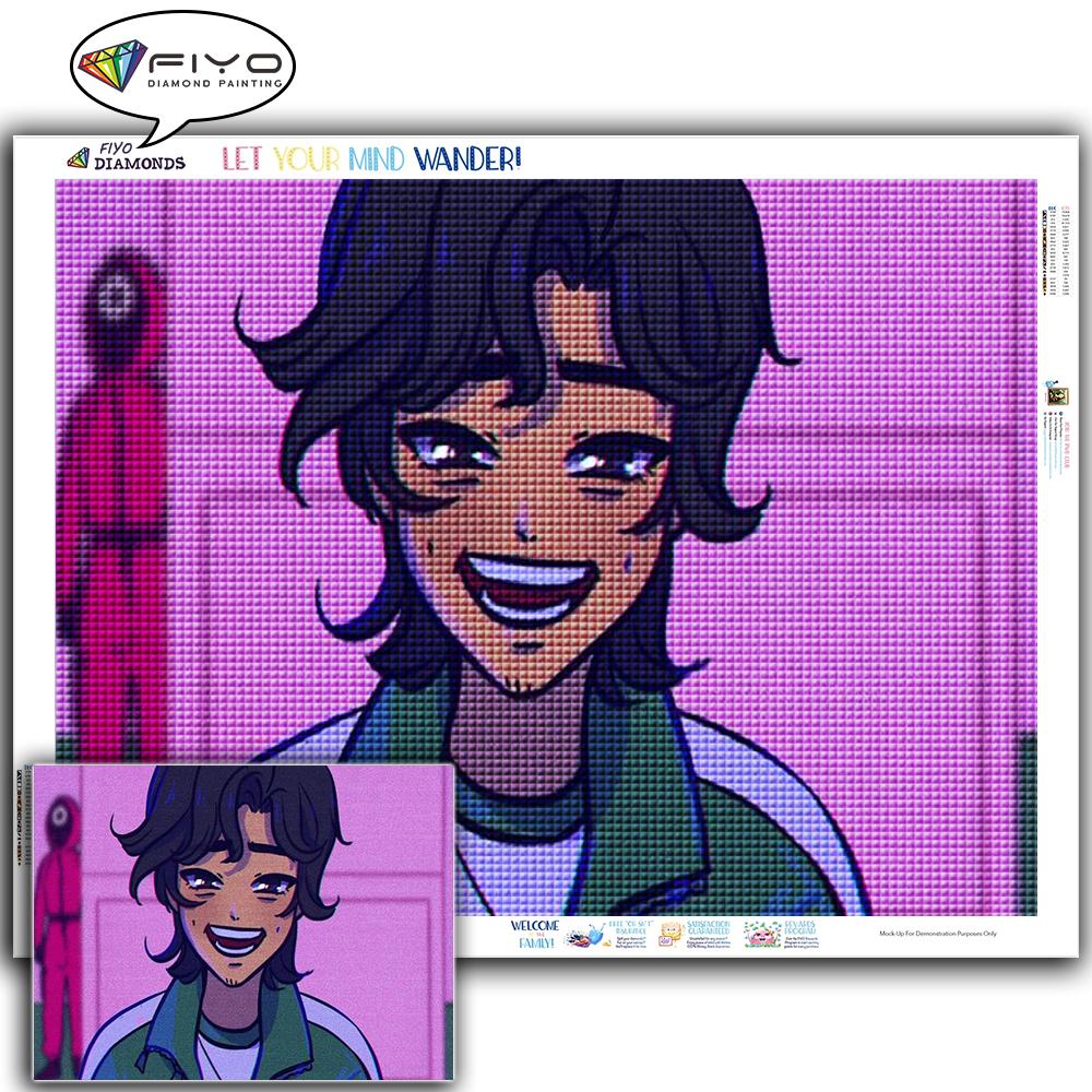 5D алмазная живопись корейский сериал картина ручной работы подарок Алмазная вышивка мультфильм портрет рукоделие украшение дома