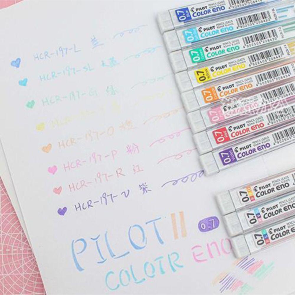 Supplies Students Multi-color 0.7mm 2B Automatic Pencil Refill Mechanical Pencil Lead Graphite