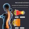 Массажная подушка с подогревом всего тела и воздушной подушкой для плеч, шеи и талии