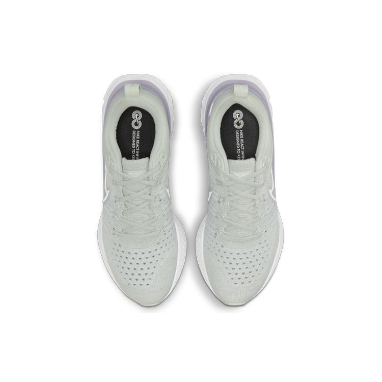 (WMNS) Nike React Infinity Run Flyknit 2 'Light Silver Lilac' Women's CT2423-005