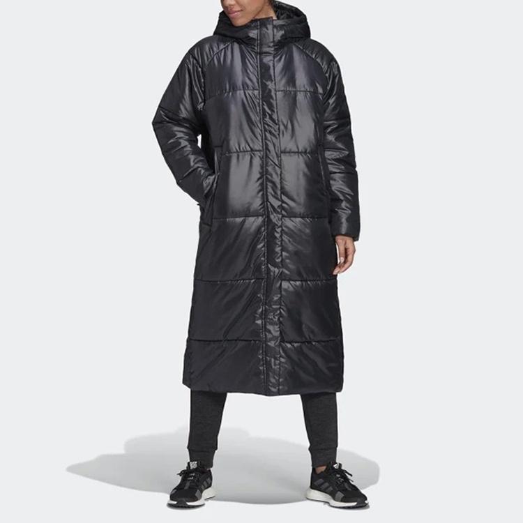 (WMNS) Женская куртка adidas Big Baffle Азиатский размер 'Черный' DZ1486