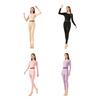 Womens Fleece Lined Base Layer Set Long Johns Top And Bottom Cold Weather Thermal Underwear Soft Pajama Set