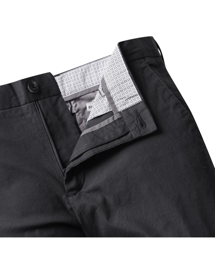 Брюки из смесового льна Henlikoteun Stretch_Aqpam25941Gyd