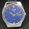 ЯПОНИЯ ВИНТАЖ SEIKO 5 АВТОМАТИЧЕСКИЕ 6309A МУЖСКИЕ ЧАСЫ С ЦИФЕРБЛАТОМ СИНЕГО ЦВЕТА a701476-5
