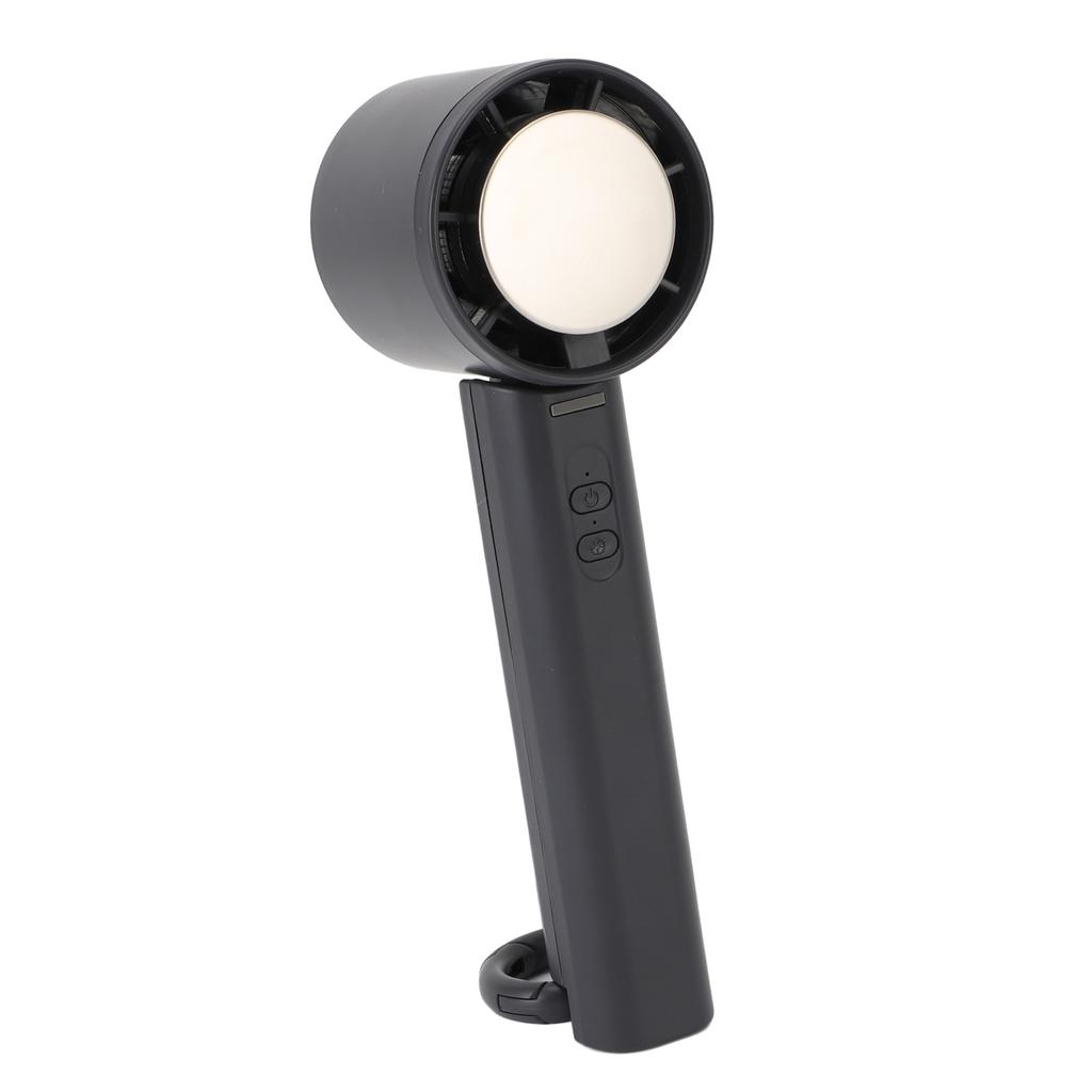 Портативный ручной вентилятор складной перезаряжаемый 2000 мАч 3 скорости тихий персональный вентилятор полупроводниковый