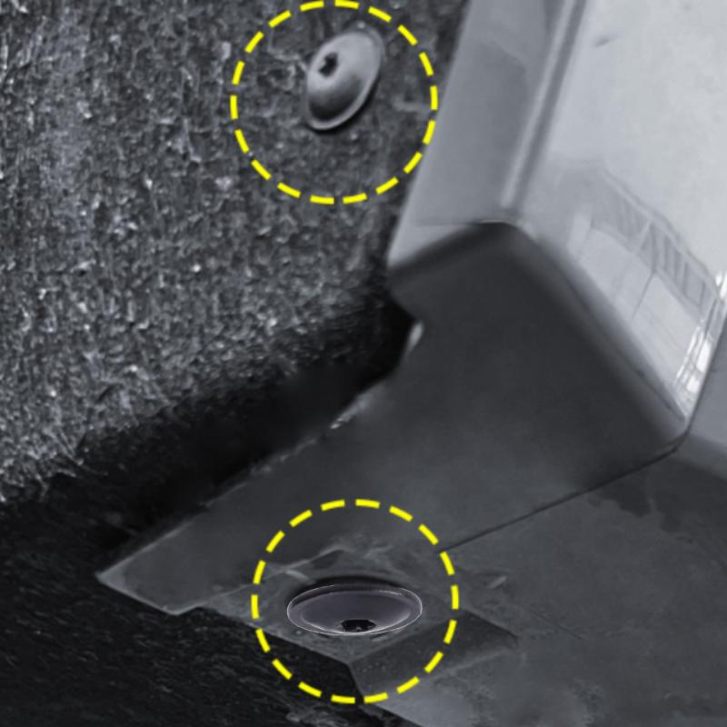 10/20/50/100PCS Auto Mudguard Lining Snap Screws For Engine Cover Undertray Splashguard Wheel Fastener Clips Bolt