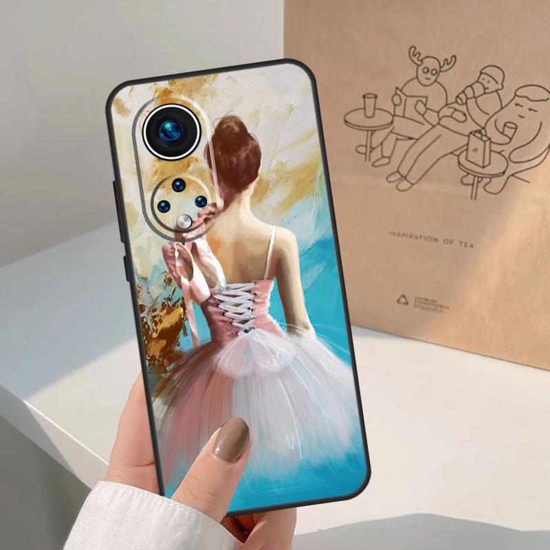 Девушка Балерина Балетный Танец Для Honor Magic 8 Pro 5 6 7 Lite Чехол Для Honor Win RT 200 400 50 70 90 X8b X9a X9b X9c X9d