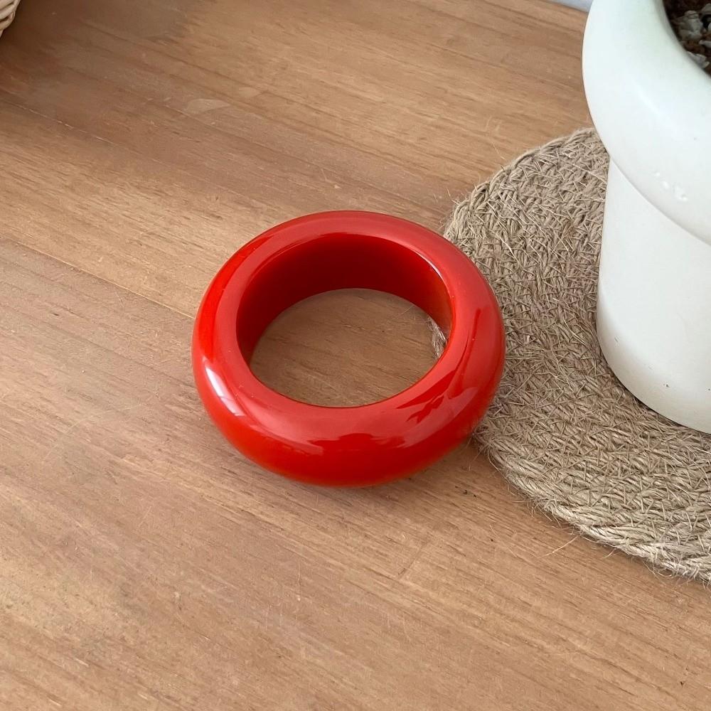 Green Resin Bracelets Irregular Women Bangles Vintage Chunky Bangles Gifts