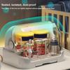 new Portable Baby Bottle Drying Rack & Organizer - Dustproof Storage Container With Removable Drip Tray, Feeding Accessories