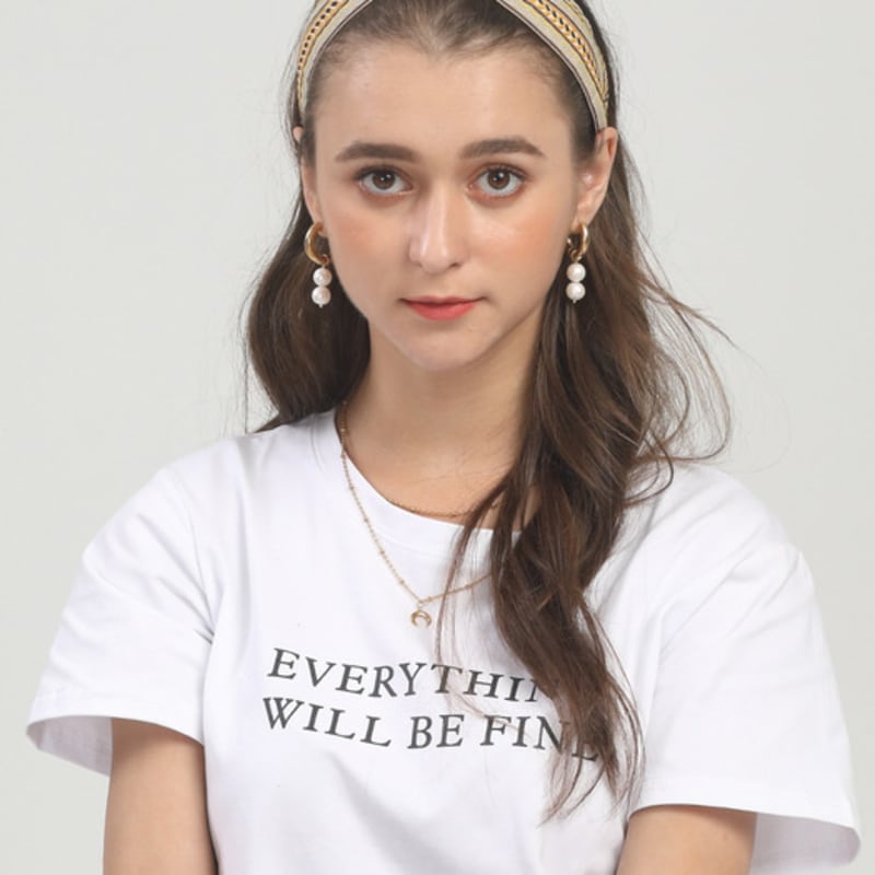 LALA Этническая повязка для волос - Слоновая кость