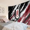 Fulham Football Crest Tapestry, Unique Design Tapestry, Wall Decor for Bedroom,Livingroom, Playroom,Heartwarming Fan Holiday Gifts