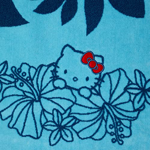 Hawaiian Quilt Pattern Hello Kitty & Lei Towel Blanket (Cathy Mum x Hello Kitty)