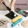 Инструменты для суши Быстрое приготовление японских роллов с рисом, овощами, мясом, суши Машина для самостоятельного приготовления суши Кухонные принадлежности