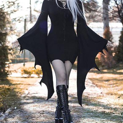 Женское платье вампира для рождественских и хэллоуинских выступлений