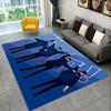 3D The B-Beatles Rock Band Star Carpet Rug for Bedroom Living Room Sofa Home Doormat Home Decor Area Rug Non-slip Floor Mat Gift