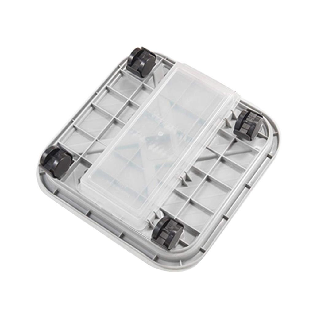 Квадратный цветочный горшок, поддон, подставка для кашпо, для дома и улицы, для балкона, цветочный горшок, бонсай, поддон для сбора воды, садовые принадлежности