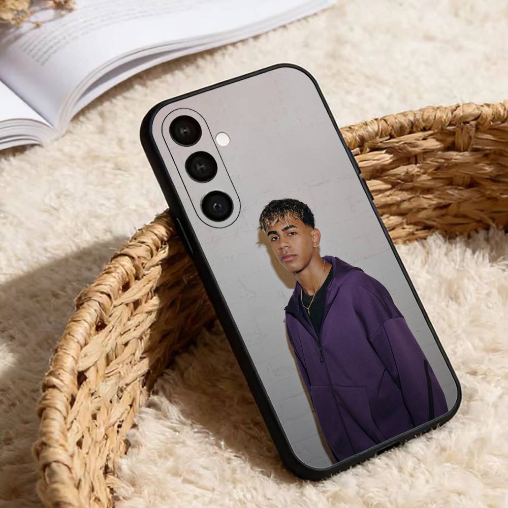 Чехол для телефона Football 10 L-Lamine Y-Yamal для Samsung Galaxy A20, 21s, 22, 31, 32, 52, 53, 72, 73, 80, 91, Мягкий Черный Корпус