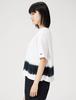 Short One Point Loose Short Sleeve L [Champion] T-Shirt, Sleeve, Logo, Tie-Dye Dyed, Fit, T-Shirt, Women's Casual, CW-V314, White,