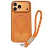 Матовый Магнитный Чехол для iPhone с Ремешком для Моделей 11, 12, 16, 17