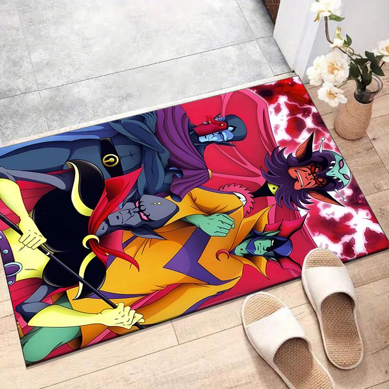 1pc UFO Robot Grendizer6 Design Printed Area Rug Carpet for Bedroom Living Room Home Decor Rugs Mat Non Slip Mat Rug for Bedside
