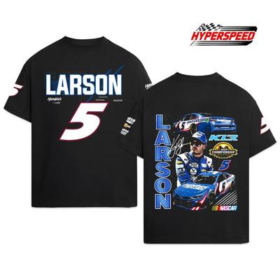 Футболка NASCAR Кайла Ларсона 2025 #5 Hendrick Motorsports Графическая Подарок для фаната S-5XL Унисекс Футболка