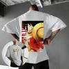 One Piece Luffy Anime Graphic T Shirt Men Women 2026 Summer Cotton Short Sleeve Tee Streetwear Oversized Casual Tops Y2k Clothes
